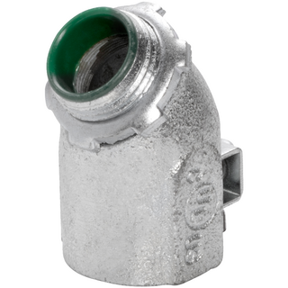 WI DB7545-IC - 45 Degree Double Bite Saddle Connector With Insulated Throat